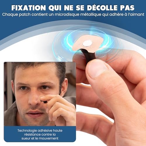 HASLOM Tab Refills recharge nasale magnétique 120 patchs