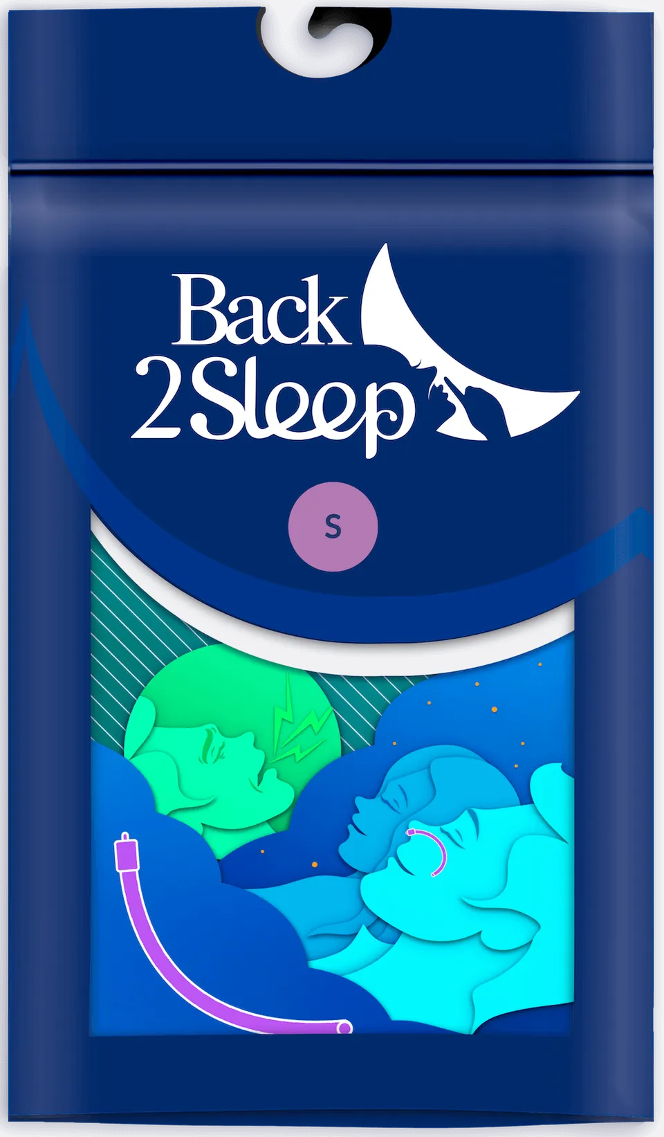 Back2Sleep Regular Stent Nasal Taille M Silicone 30 Jours