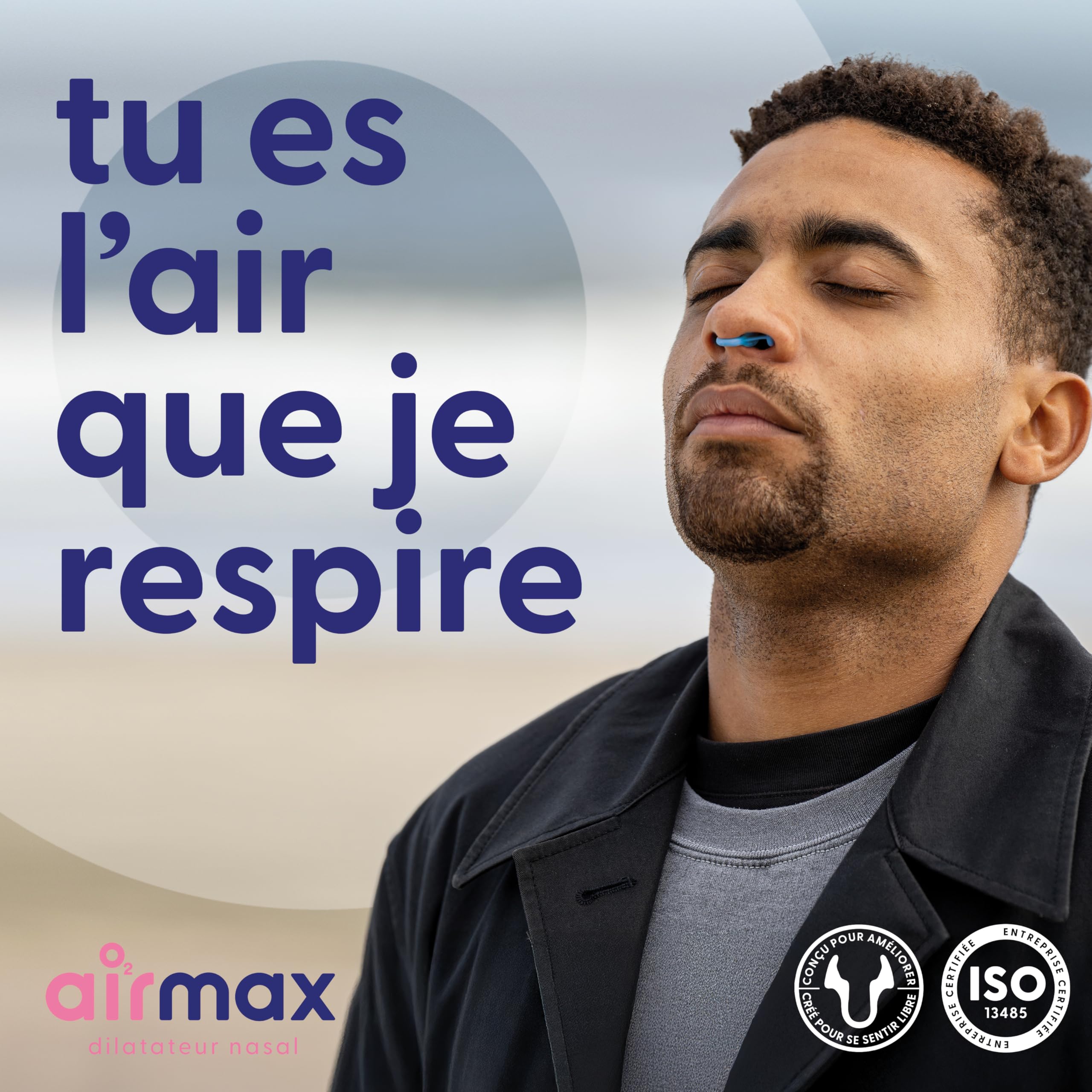 Airmax Classic Dilatateur Nasal Taille S Bleu Pack 3 Mois