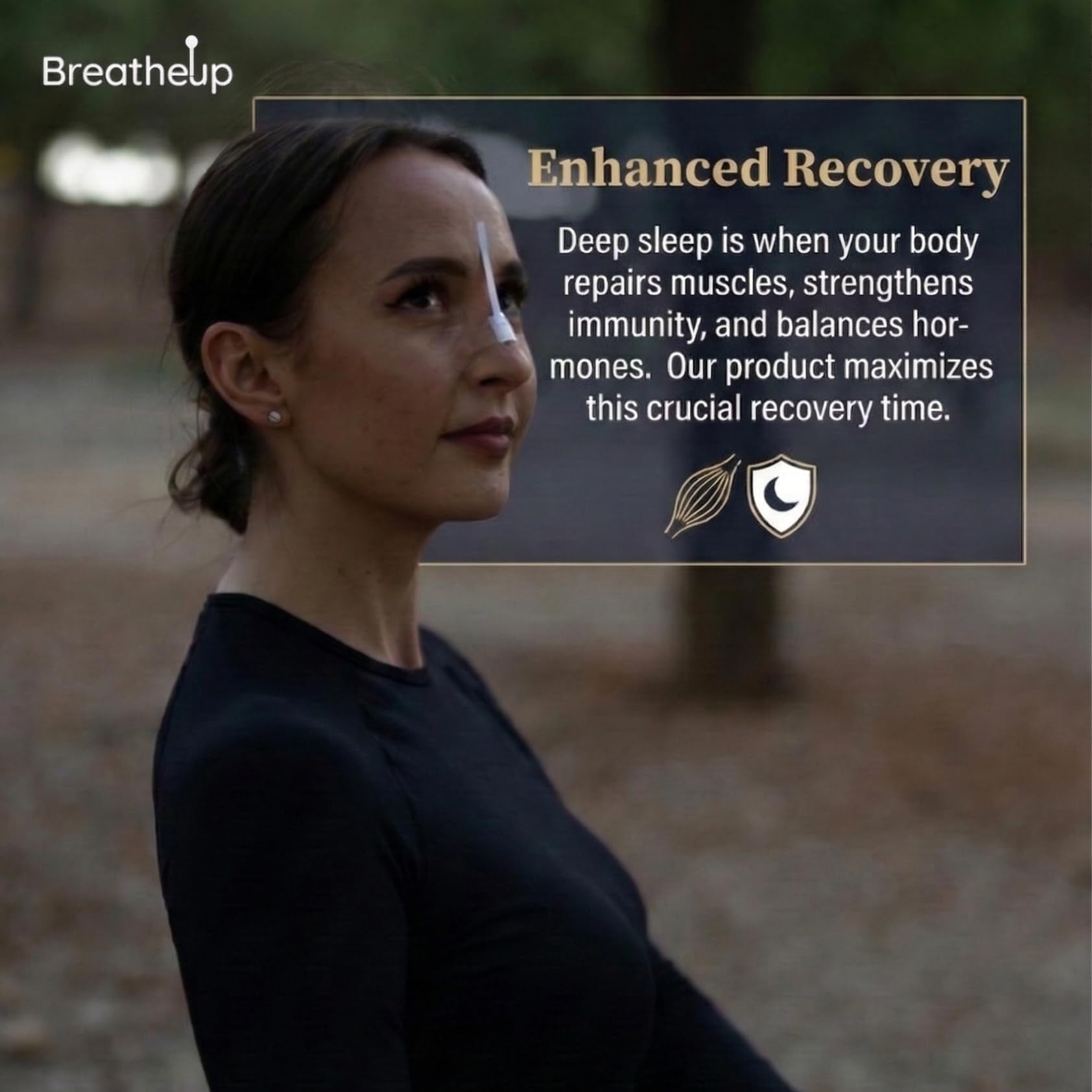 BreatheUp Next Generation bandelettes nasales transparentes x30