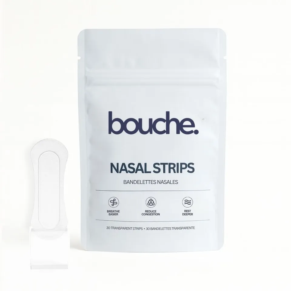 Bouche Bandelettes nasales patch nez transparent 30 pièces