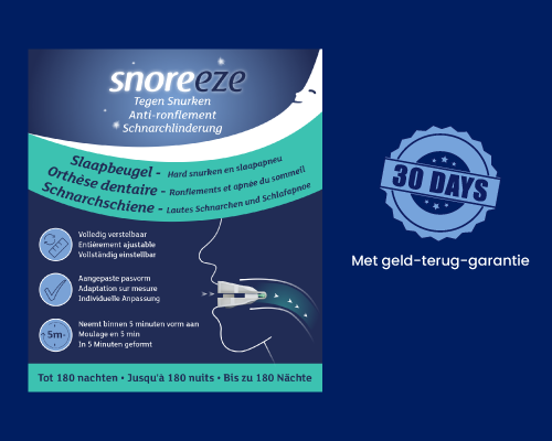 Snoreeze Oral Device gouttière anti-ronflement buccale réglable