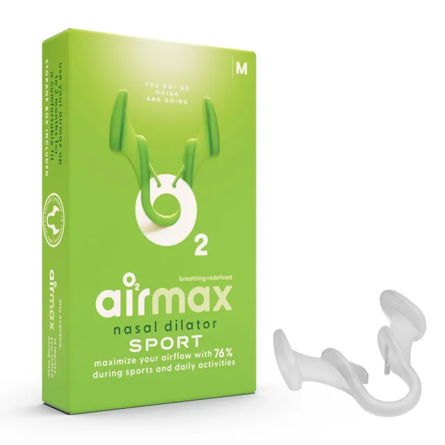 Airmax Sport dilatateur nasal transparent taille M