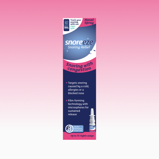 Snoreeze Nasal Spray spray nasal anti-ronflement nez bouché