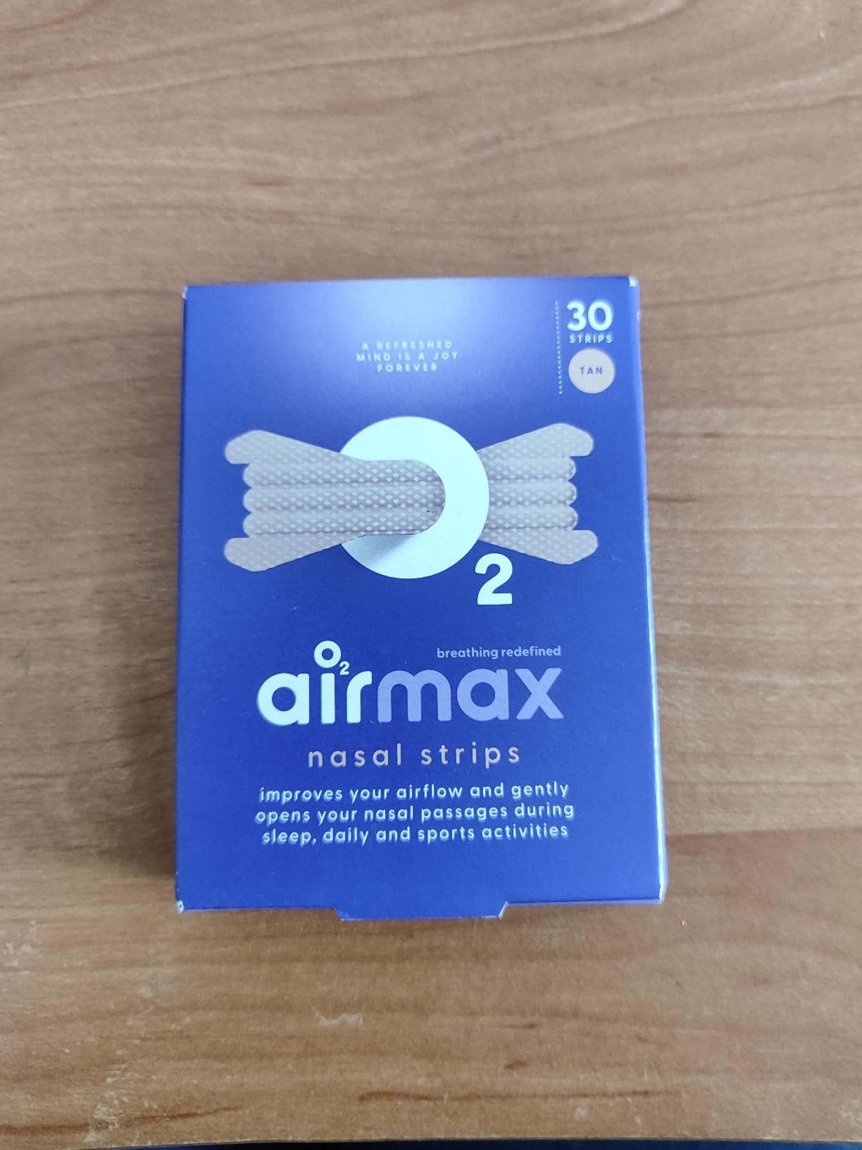 Airmax Nasal Strips bande nasale beige 30 bandes