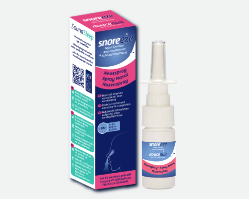 Snoreeze Nasal Spray spray nasal anti-ronflement nez bouché