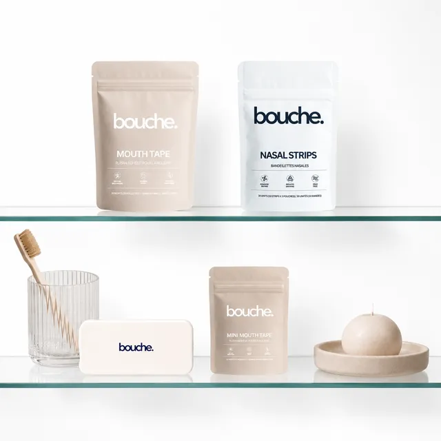 Bouche Packs pack 1 an ruban buccal + bandelettes nasales