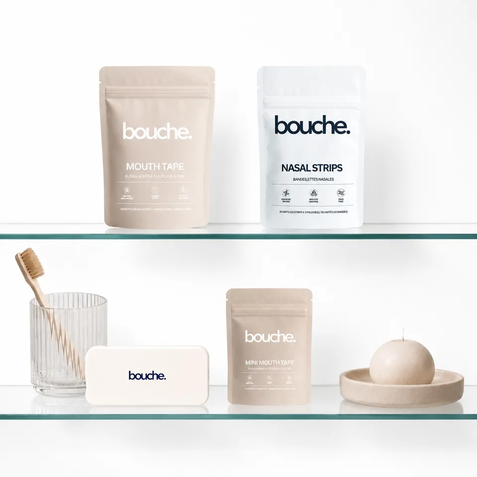 Bouche Packs pack 1 an ruban buccal + bandelettes nasales