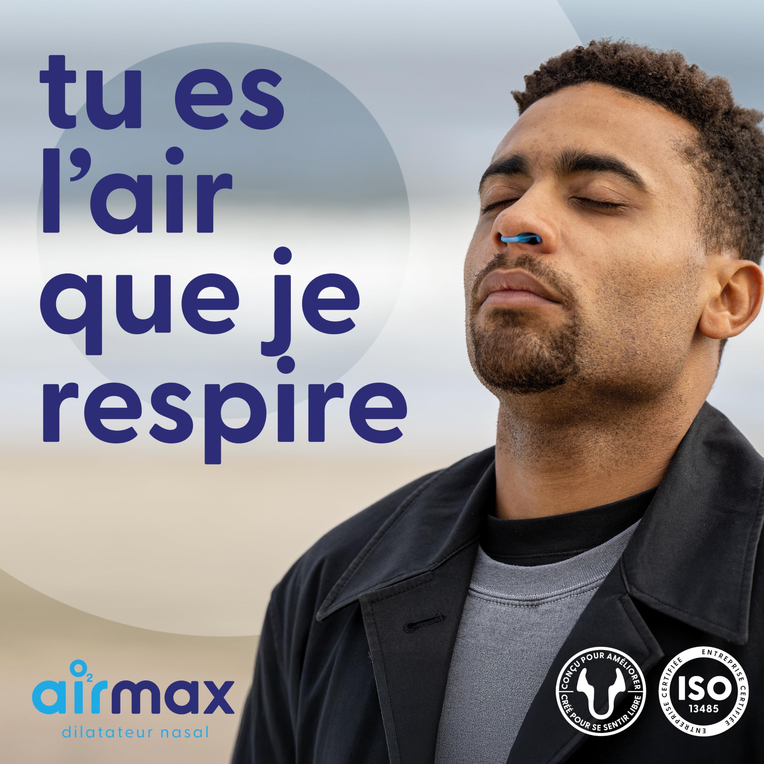 Airmax Classic dilatateur nasal taille S x2 silicone 6 mois