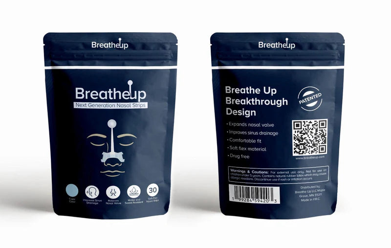 BreatheUp Next Generation bandelettes nasales transparentes x30