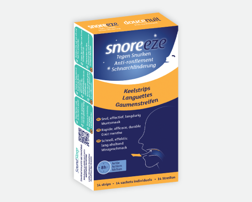 Snoreeze Oral Strips film buccal menthe anti-ronflement