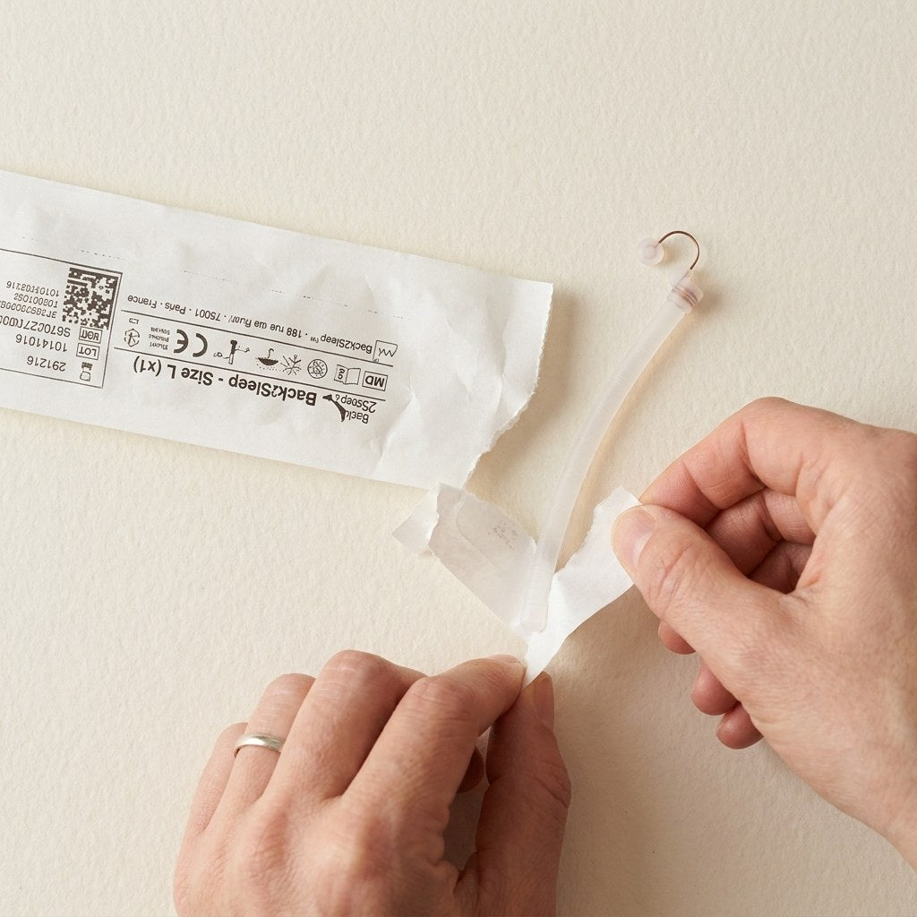 Back2Sleep SnoreKit Stent Nasal 4 Tailles S M L XL Nuit