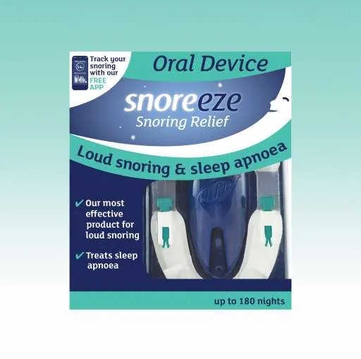 Snoreeze Oral Device gouttière anti-ronflement buccale réglable