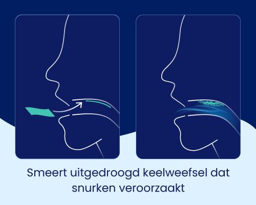 Snoreeze Oral Strips film buccal menthe anti-ronflement