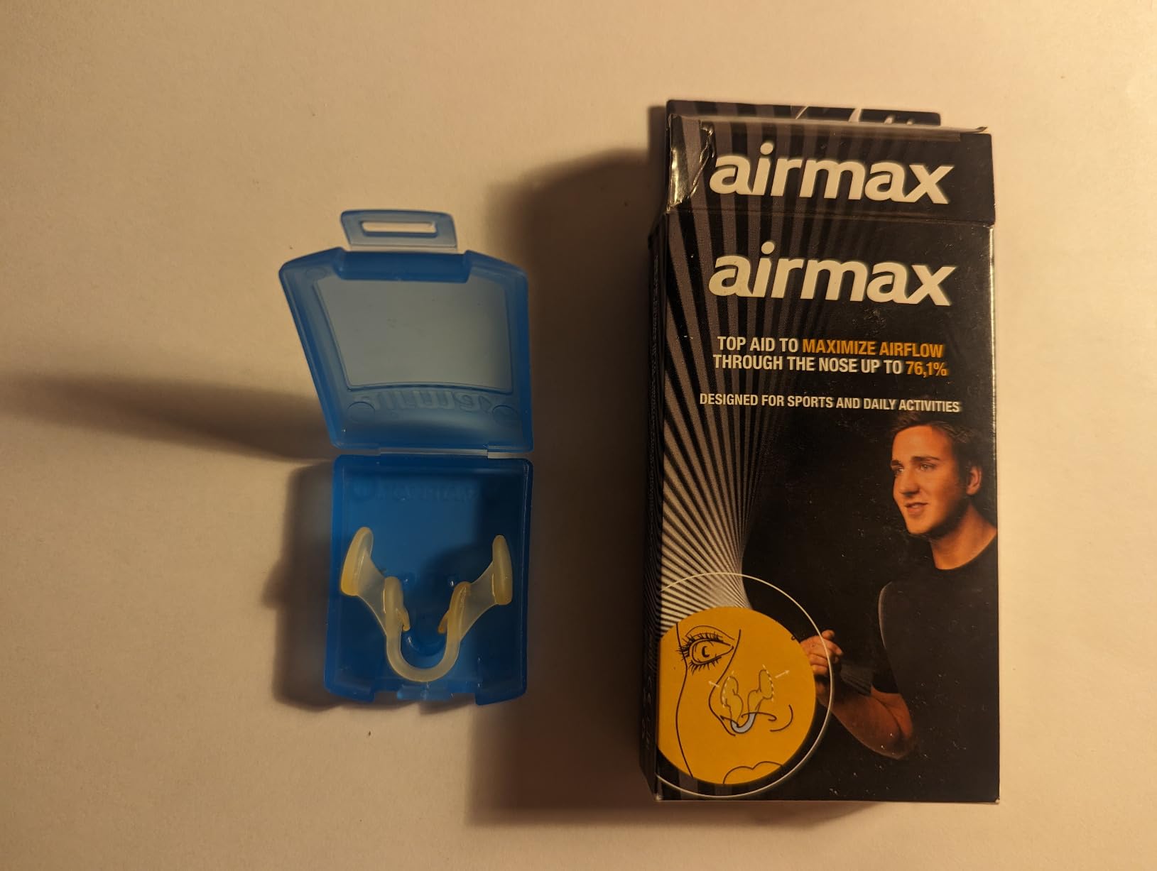 Airmax Sport dilatateur nasal taille M x2 silicone 6 mois