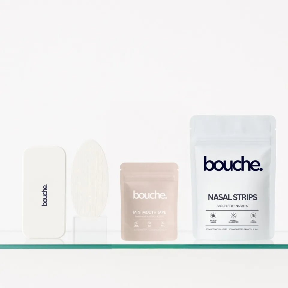 Bouche Packs Mini-Kit 60 nuits ruban + bandelettes nasales