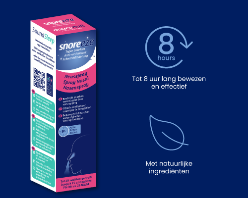 Snoreeze Nasal Spray spray nasal anti-ronflement nez bouché