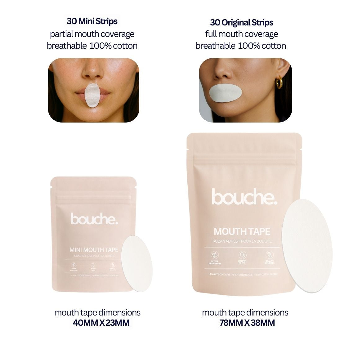 Bouche Le Rituel pack anti-ronflement 90 nuits nasal