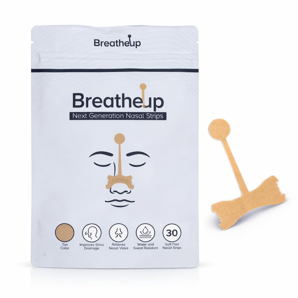 BreatheUp Next Generation bandelettes nasales beige x30 discret
