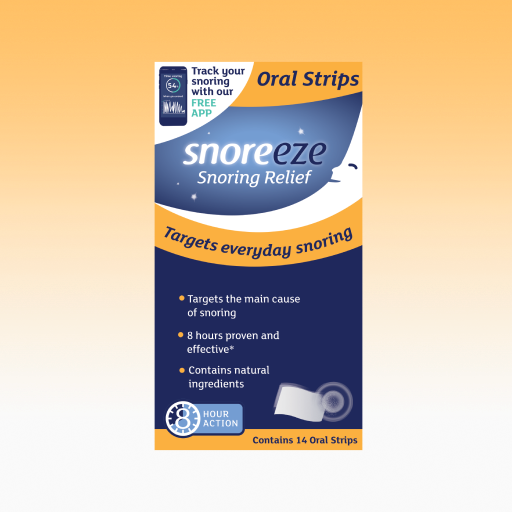 Snoreeze Oral Strips film buccal menthe anti-ronflement