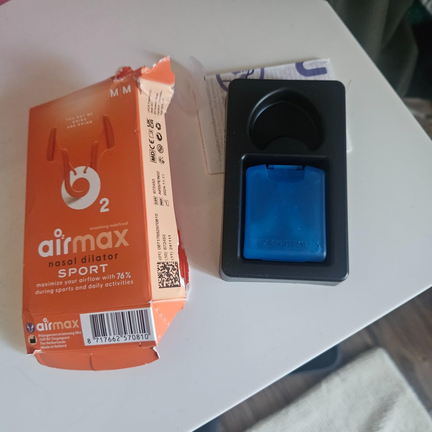 Airmax Sport dilatateur nasal taille M x2 silicone 6 mois