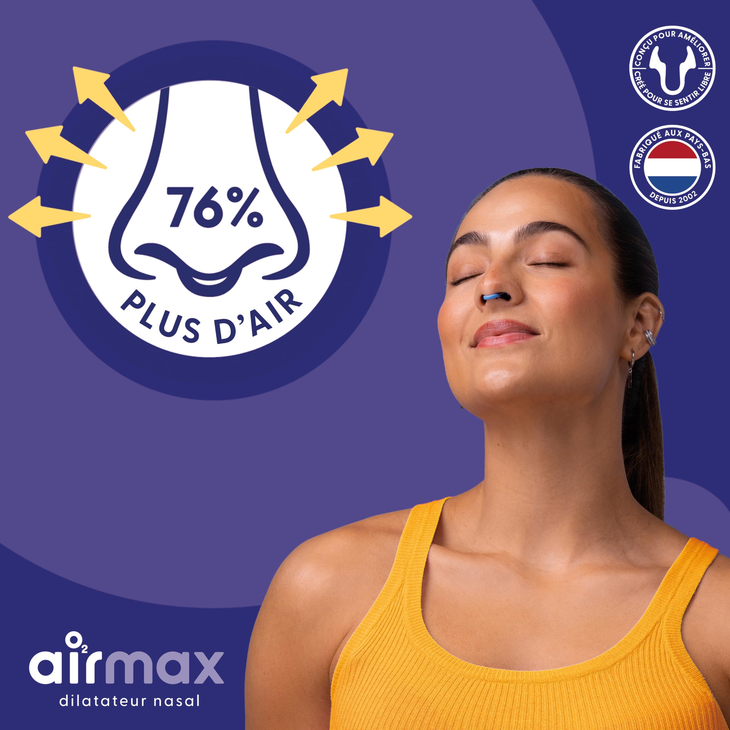 Airmax Classic écarteur nasal pack essai S+M 2 pièces