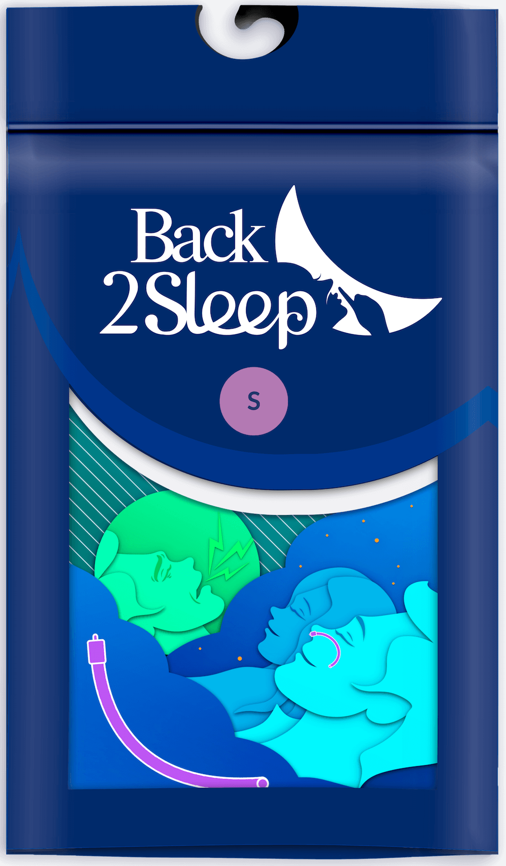 Back2Sleep Regular Supply stent nasal anti-ronflement boîte 1 mois