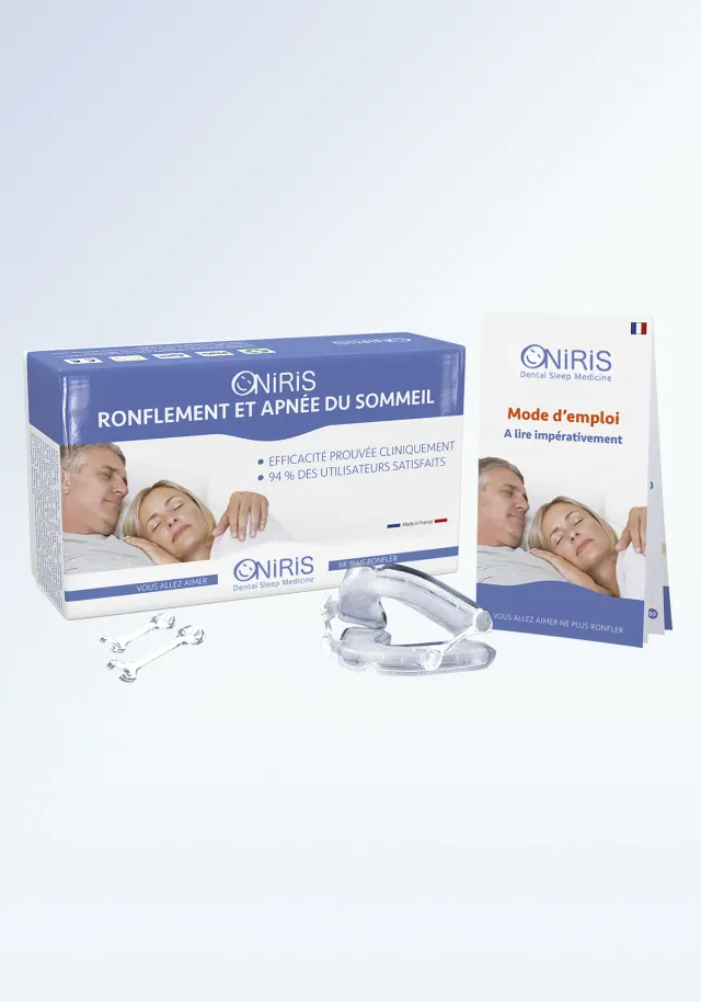 Oniris orthèse anti-ronflement taille Large usage buccal