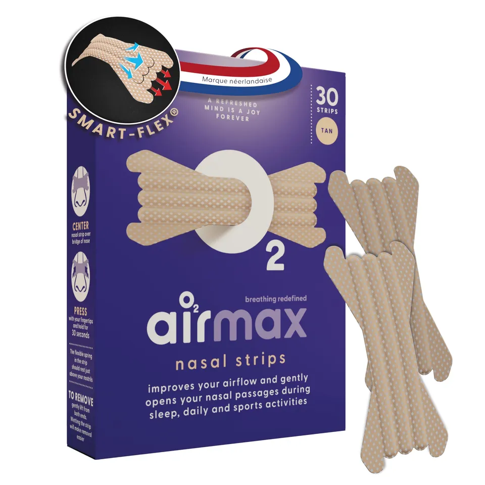 Airmax Nasal Strips bande nasale beige 30 bandes