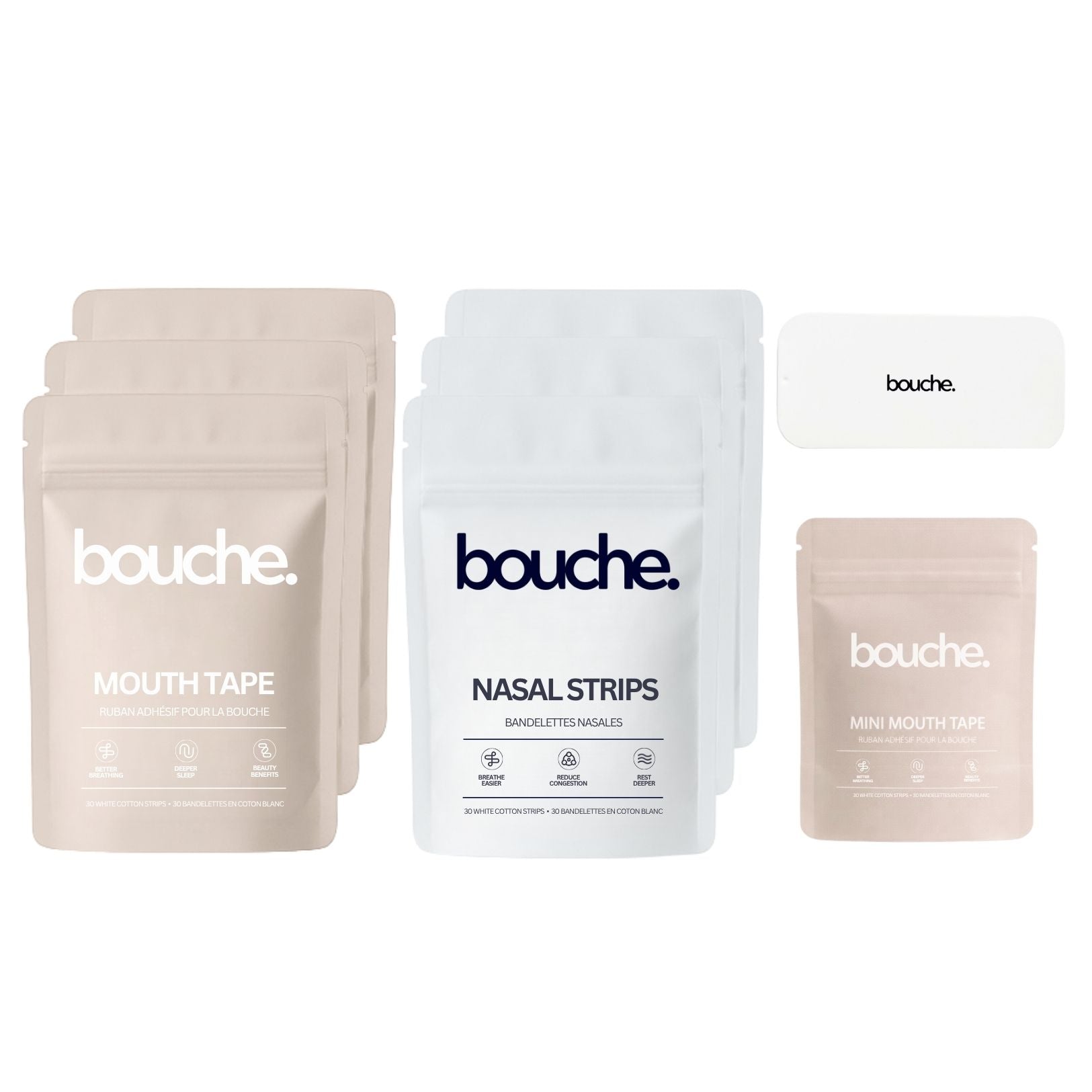 Bouche Le Rituel pack anti-ronflement 90 nuits nasal
