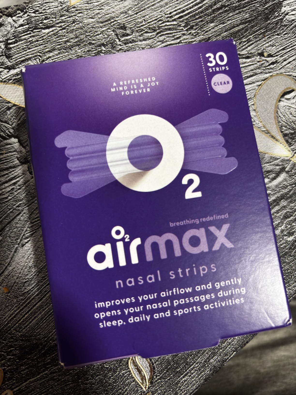 Airmax Nasal Strips bande nasale transparente 30 bandes